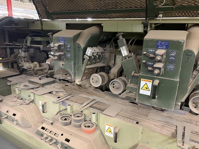 Used SCMI TOPSET-23, 8-SPINDLE MOULDER