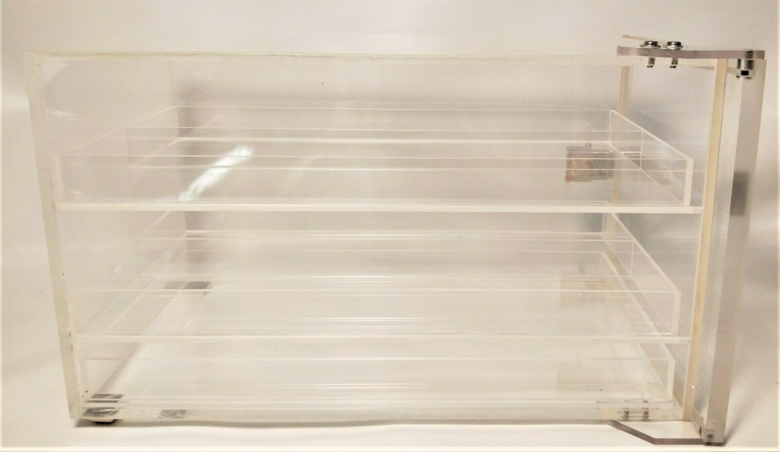 Used Isolab Acrylic Desiccator Cabinet