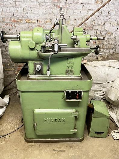 Used Mikron 132.02 Horizontal Gear Hobbing Machine