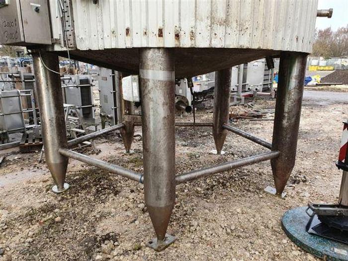 Used 30,000 Litre Stainless Steel Jacketed & Agitated Tank