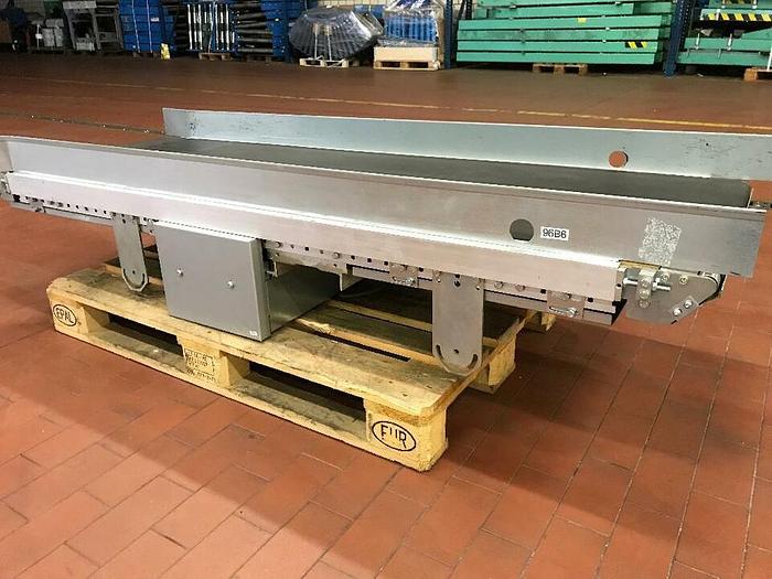 Gebraucht TRANSNORM Gurtförderer, Steigförderer, Förderband 1,9m 1100