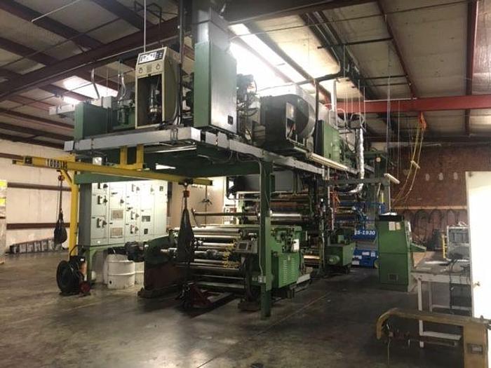 Used 55" KIDDER 8-COLOR CYLINDER PRINTING PRESS