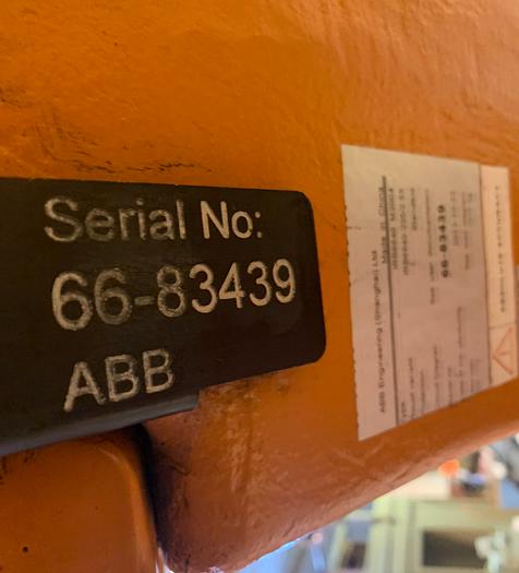 Used 2012 ABB IRB 6640 235/2.55