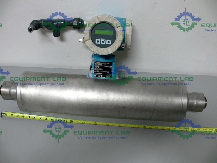 Used Endress Hauser Promass 80 I 80I41-AFTDAARABBAA Flow Meter 1.5" Tri-Clamp 2" OD