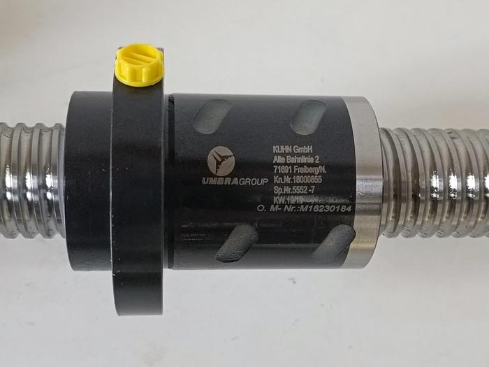 Geschliffener Präzisions Kugelgewindetrieb, D32x5mm, 608mm, Kuhn, neu