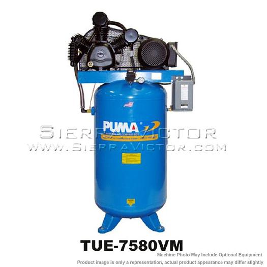 PUMA 7.5 HP Commercial 3-phase Air Compressor TUE-7580VM3