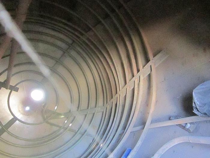 Used Tank, 2,300 Gallon, S/st, FT/CB, Coils, 84" x 96" #S740047