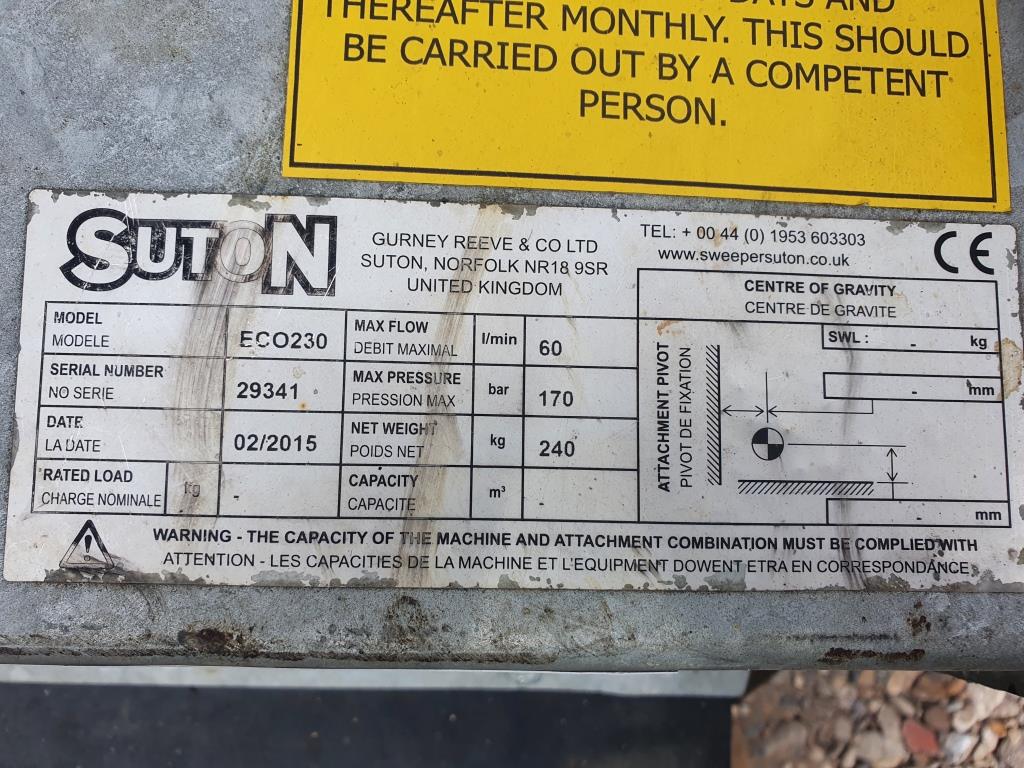 Used Suton ECO230 Brush