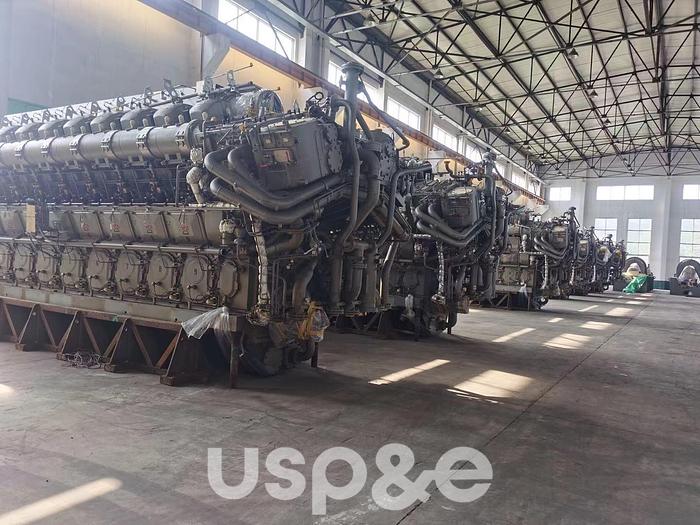 34.4 MW 2011 New MAN STX 18V32/40 HFO Generators