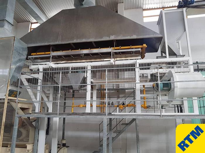 Used CEREAL FLAKING/ MICRONIZING LINE