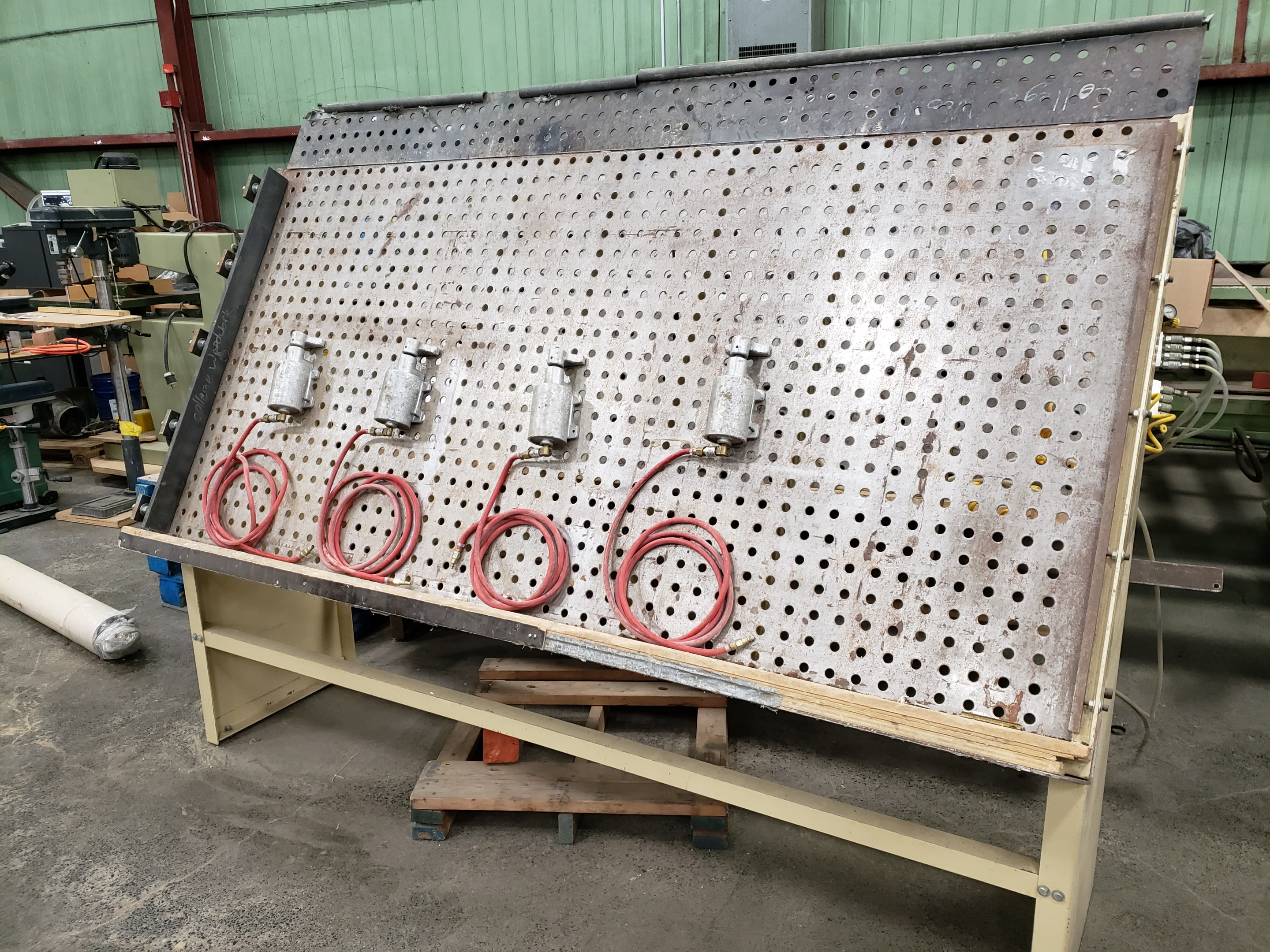 Used Ritter 93.5" x 54" Pneumatic Clamp