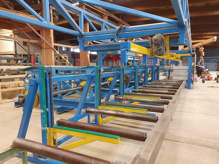 Used 2002 Hundegger  Hundegger K2, jointery line