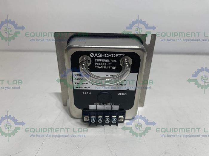 Ashcroft XLdp Differential Pressure Transducer, 4-20mA,13-36VDC