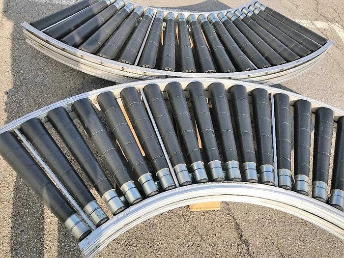 Gebraucht Rollenbahnkurve Kurvenförderer 90° 60cm breit