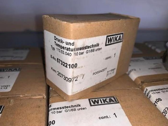 Glycerine manometers Wika 113.53.050