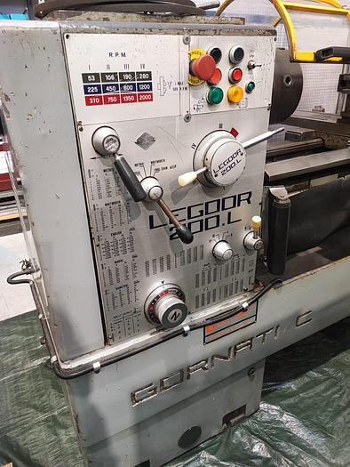 Usato Tornio parallelo GORNATI LEGOOR 200Lx1000x40