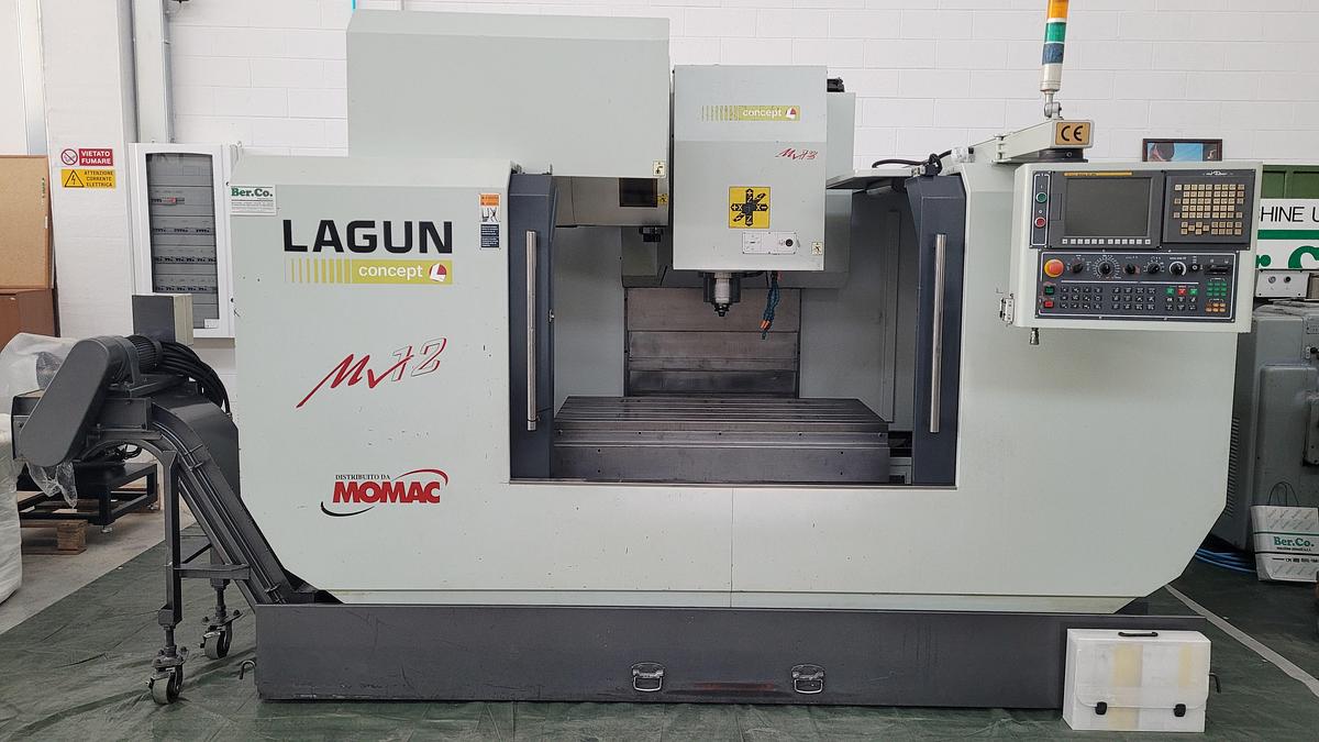 Usato Centro di lavoro verticale LAGUN LEAN MACHINERY MV 12 | 1200x600x600 | CNC Fanuc