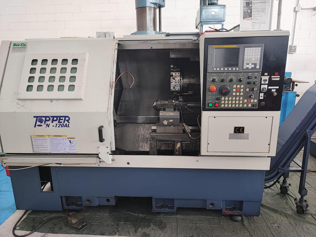 Usato Tornio 2 assi TOPPER TNL-120AL | CNC Fanuc