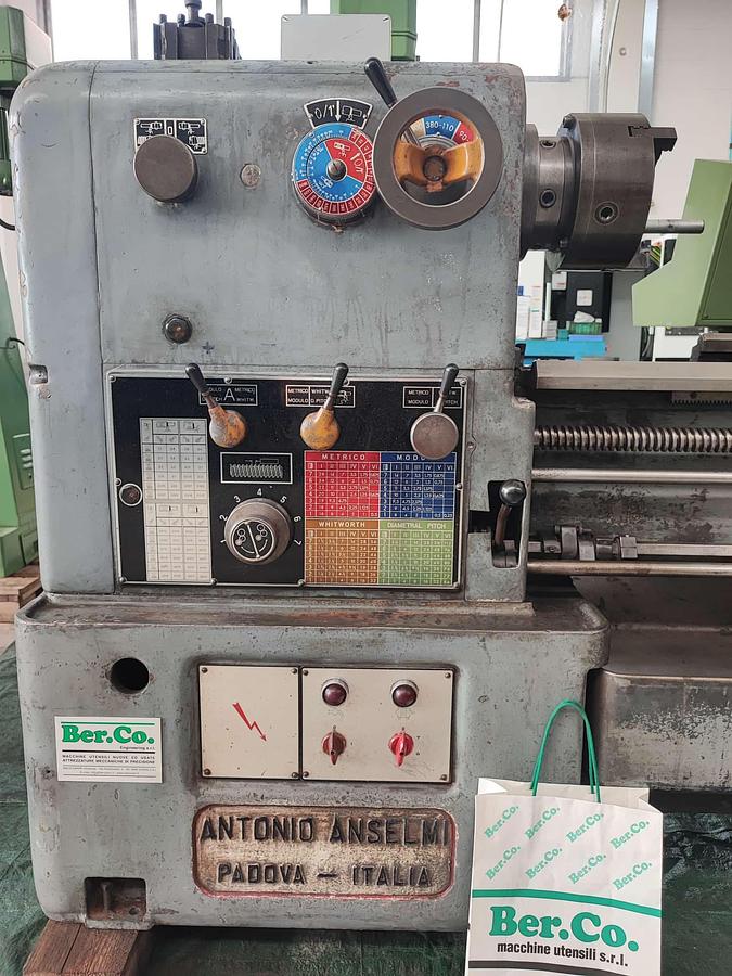 Usato Tornio parallelo ANSELMI MONOFAP 225Ex1000x55