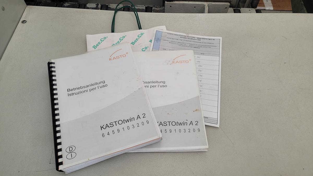 Usato Segatrice a nastro KASTO TWIN A2 completa di accessori