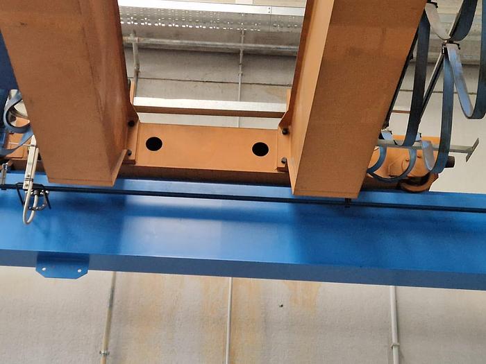 Usato Carroponte OMIS GSB 4, portata 4 tonnellate completo di struttura portante