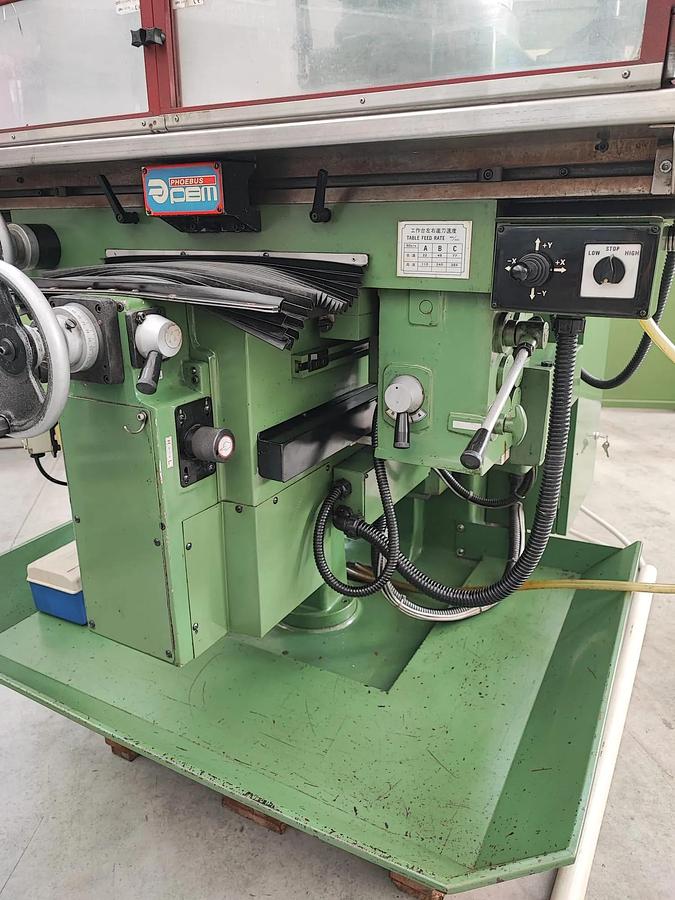 Usato Fresatrice a testa veloce PHOEBUS PBM-VS300 | 930x350x450 | Visualizzata