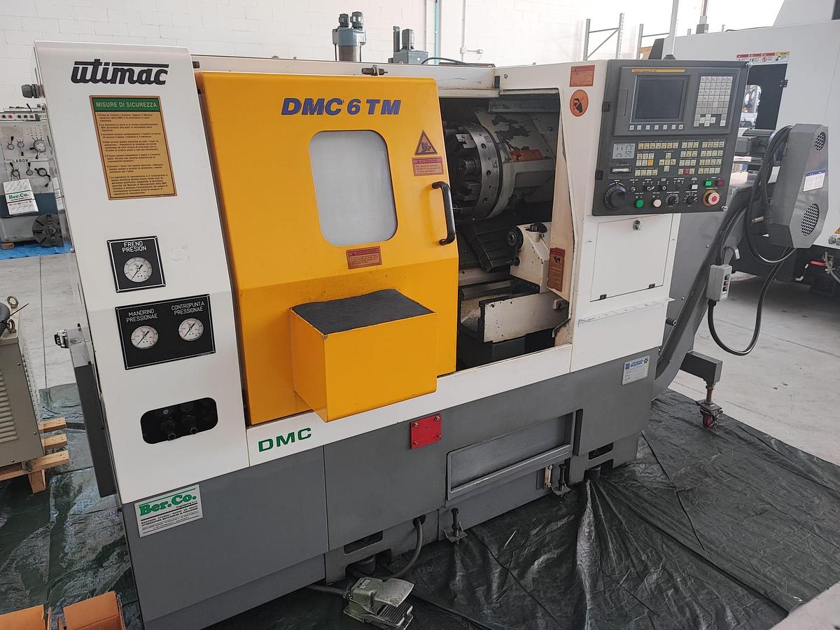 Usato Tornio CNC motorizzato DMC 6 TM | CNC Fanuc