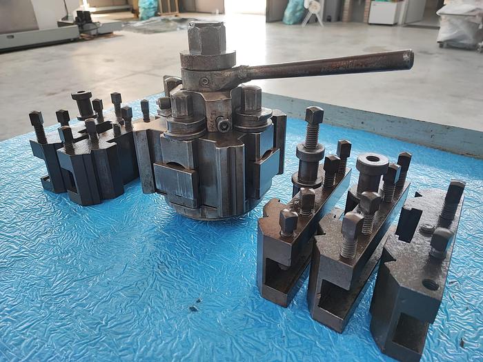 Usato ALGRA TGA 300 torretta TIPO C per tornio completa di 5 cartelle