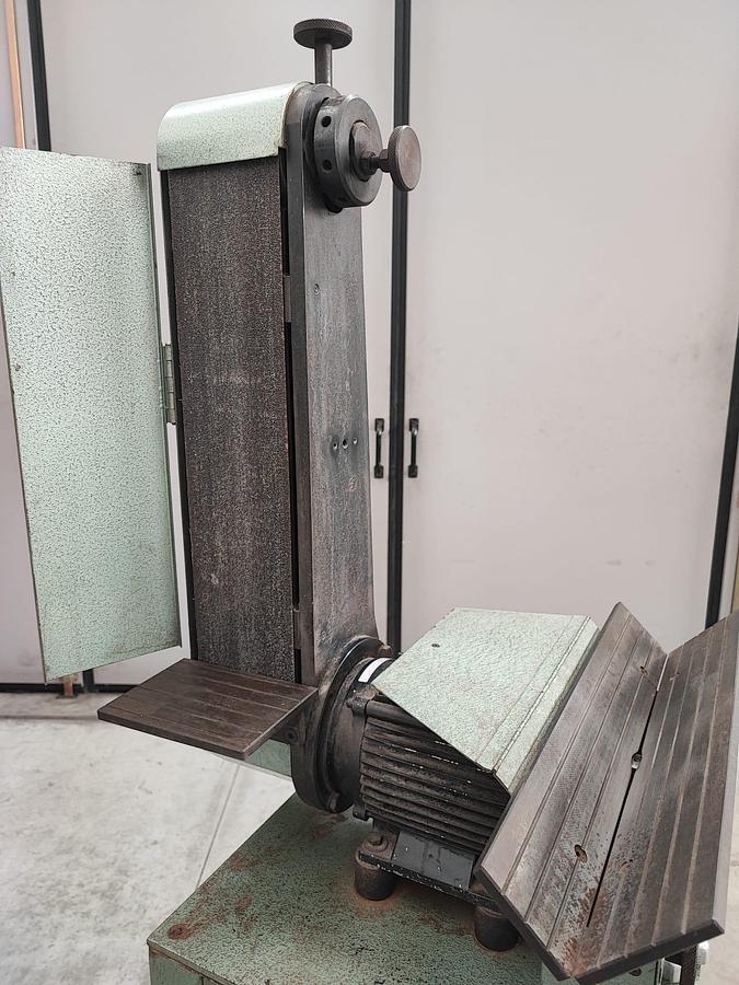 Usato  Levigatrice a nastro abrasivo + Smussatrice ACETI art.02