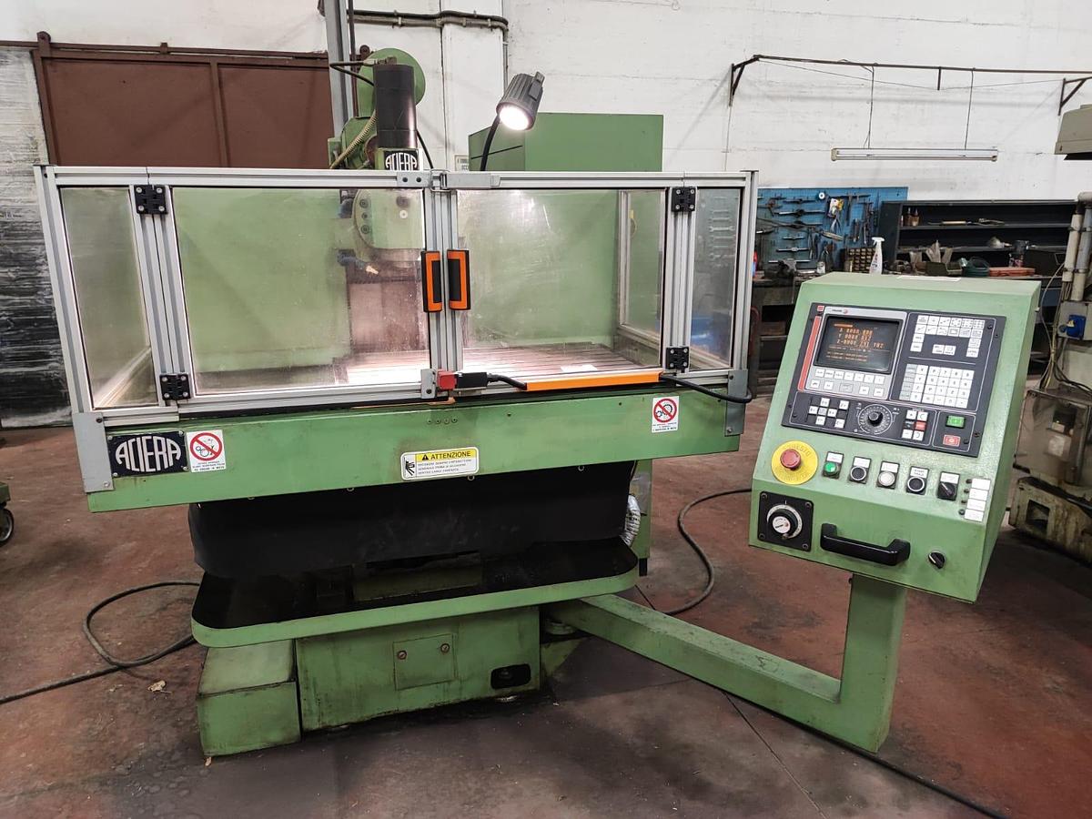 Usato Fresatrice CNC universale ACIERA F35 verticale-orizzontale | 320x320x320 | CNC Fagor + PERIZIA