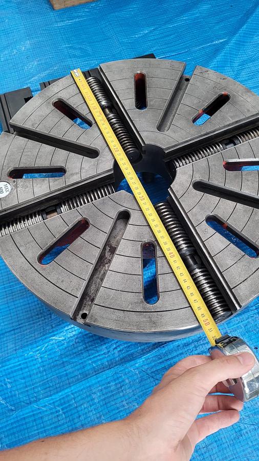 Usato Piattaforma 500mm, C.L. 6", a 4 griffe indipendenti per tornio