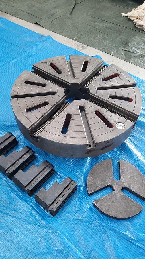 Usato Piattaforma 500mm, C.L. 6", a 4 griffe indipendenti per tornio