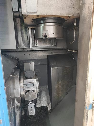 Usato Tornio CNC verticale rovesciato motorizzato KIA SKT21 VM con caricatore