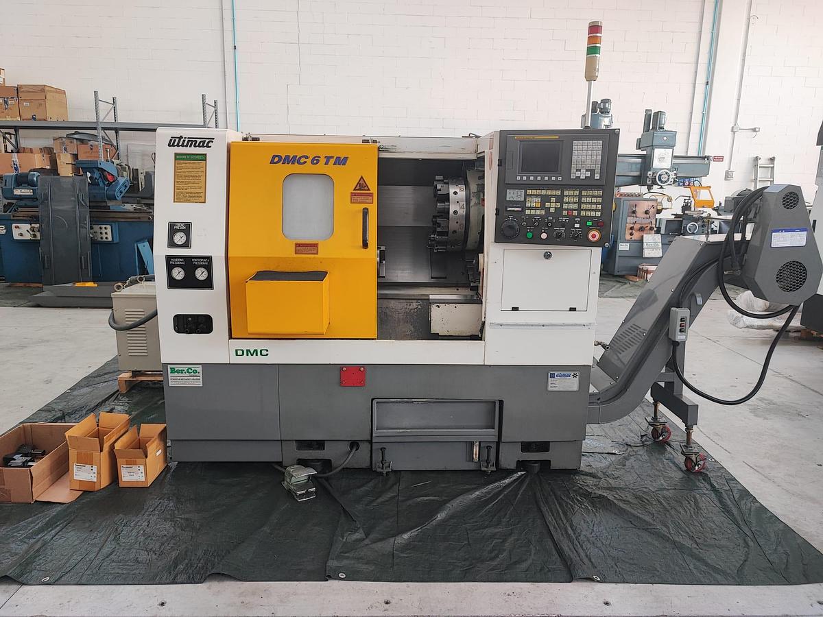 Usato Tornio CNC motorizzato DMC 6 TM | CNC Fanuc