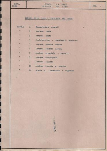 Usato Tornio parallelo COMEC TGA 160/S