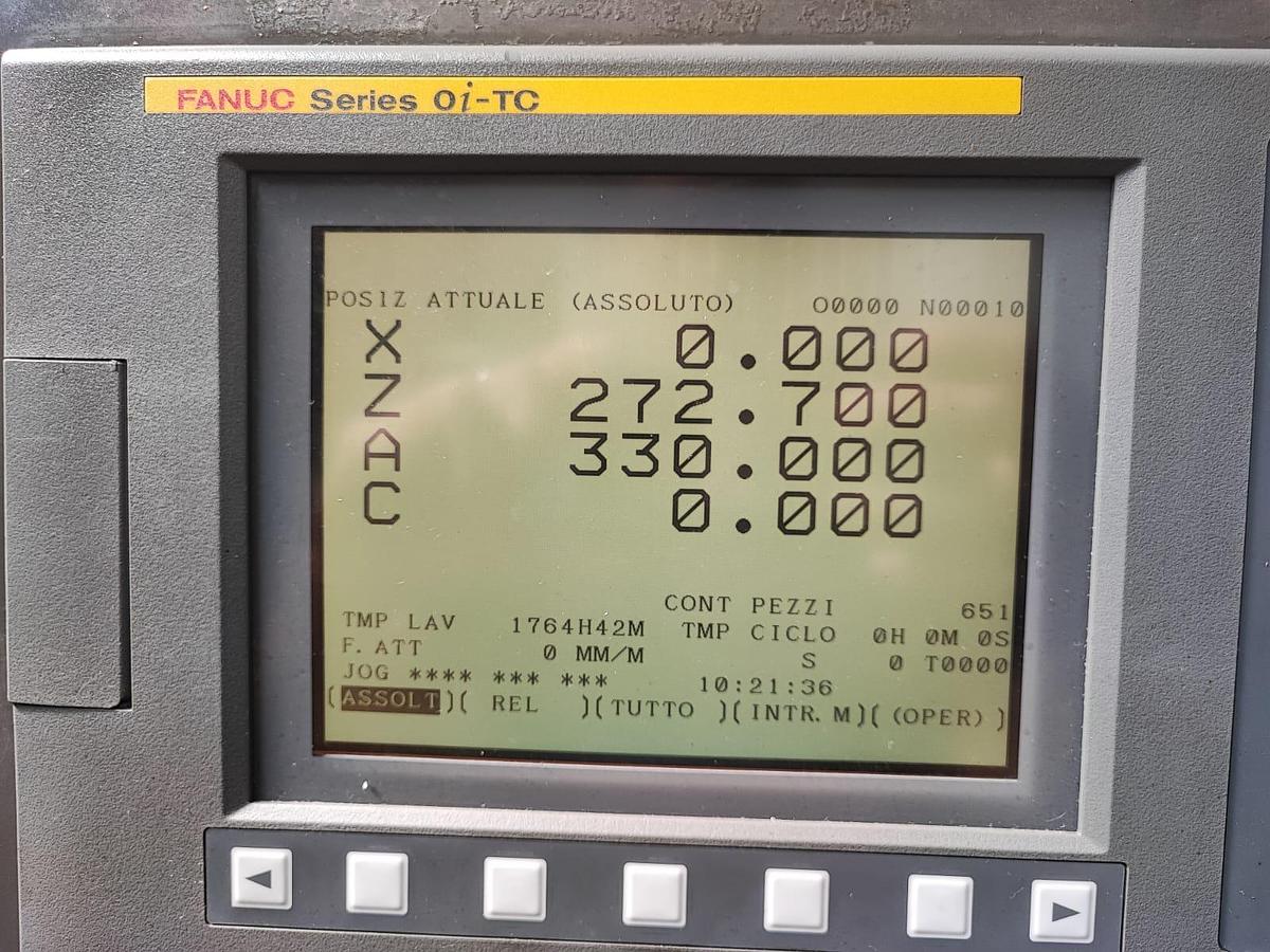 Usato Tornio CNC motorizzato DMC 6 TM | CNC Fanuc