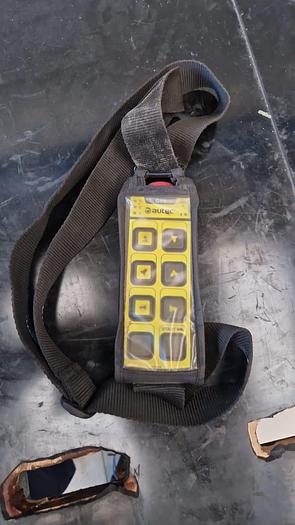 Usato Carroponte OMIS GSB 4, portata 4 tonnellate completo di struttura portante