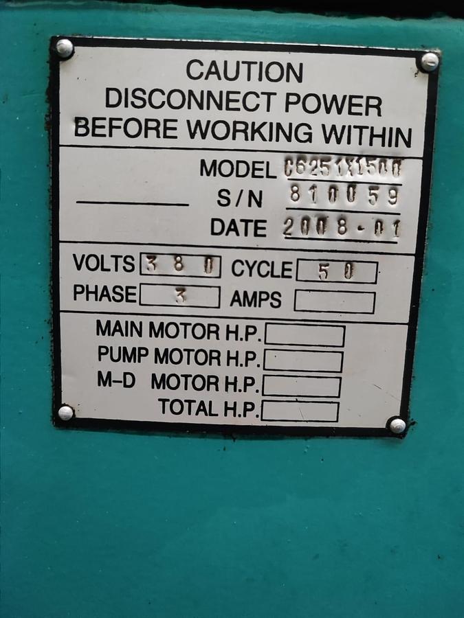 Usato Tornio parallelo EMERSON | GALILEO EL255x1500x80