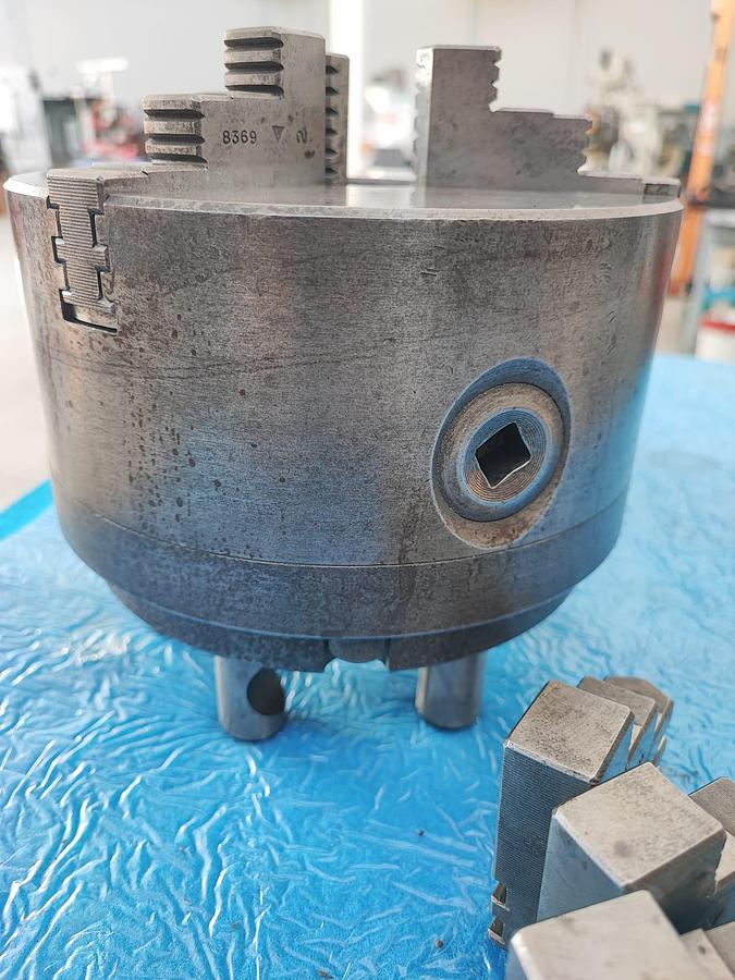 Usato MARIO PINTO 200 mandrino doppia guida, 3+3+3 griffe, flangia camlock 6"