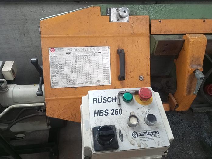 Usato Segatrice RUSCH HBS 260