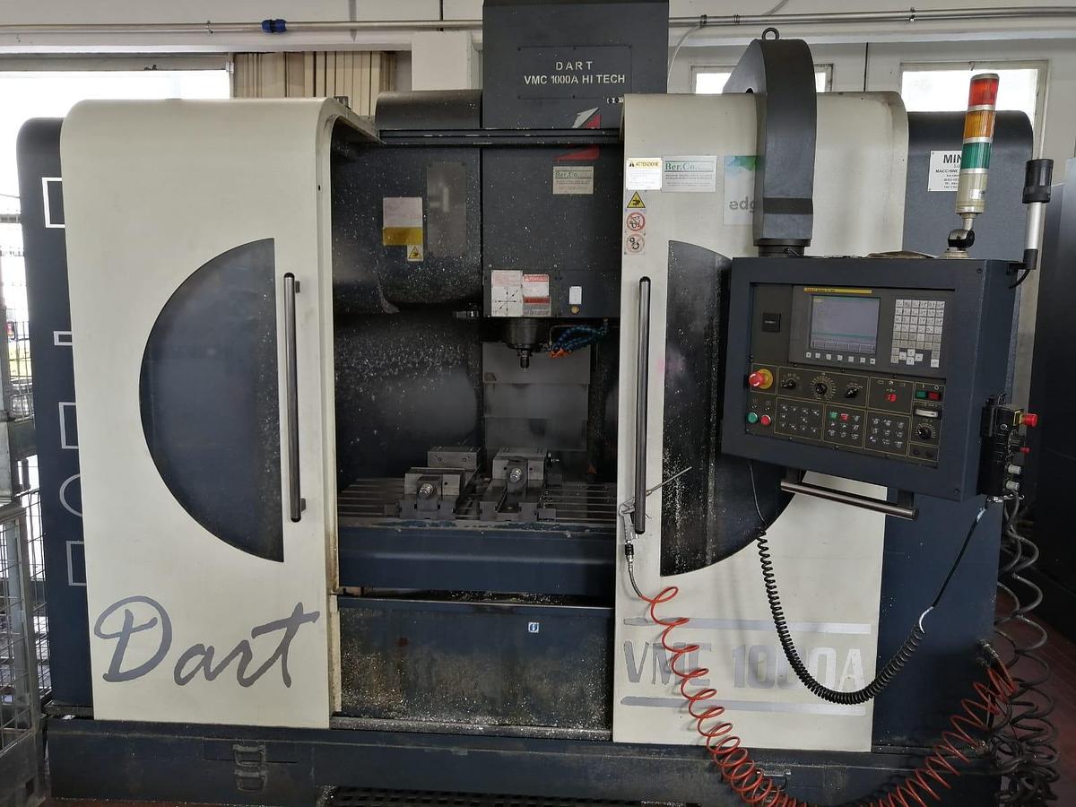 Usato Centro di lavoro verticale DART VMC 1000/A HI TECH | 1050x610x610 | Fanuc