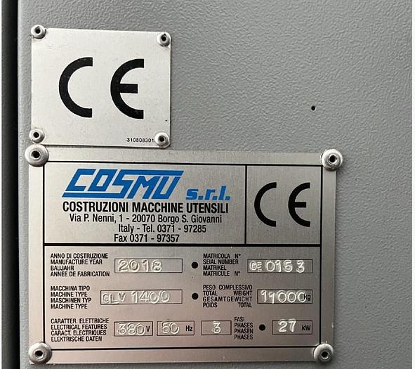 Usato Centro di lavoro verticale COMU CLV 1400