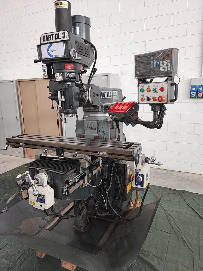 Usato Fresatrice a testa veloce DART DL 3s | 800x400x400 | Visualizzata