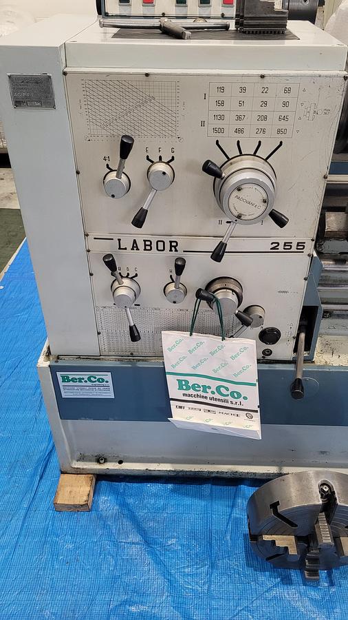 Usato Tornio parallelo PADOVANI LABOR 255x1500x78