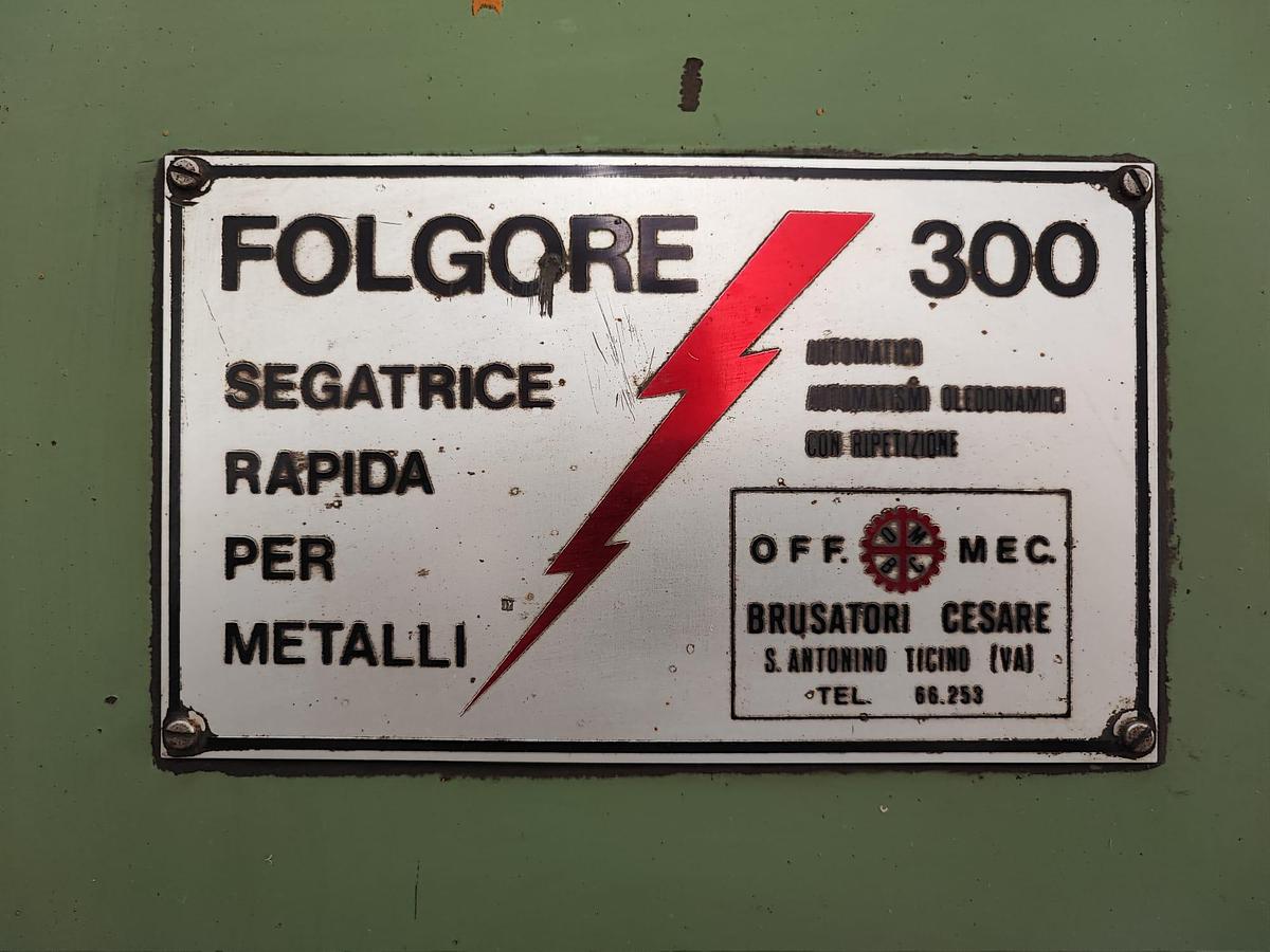 Usato Segatrice a nastro automatica FOLGORE 300