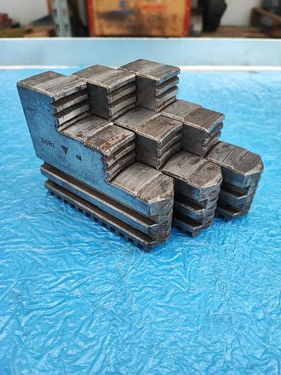 Usato MARIO PINTO morsetti rovesci doppia guida per mandrino diametro 270/310/315