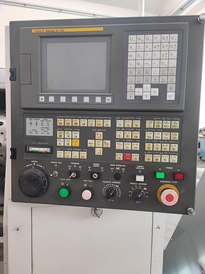 Usato Tornio CNC motorizzato DMC 6 TM | CNC Fanuc