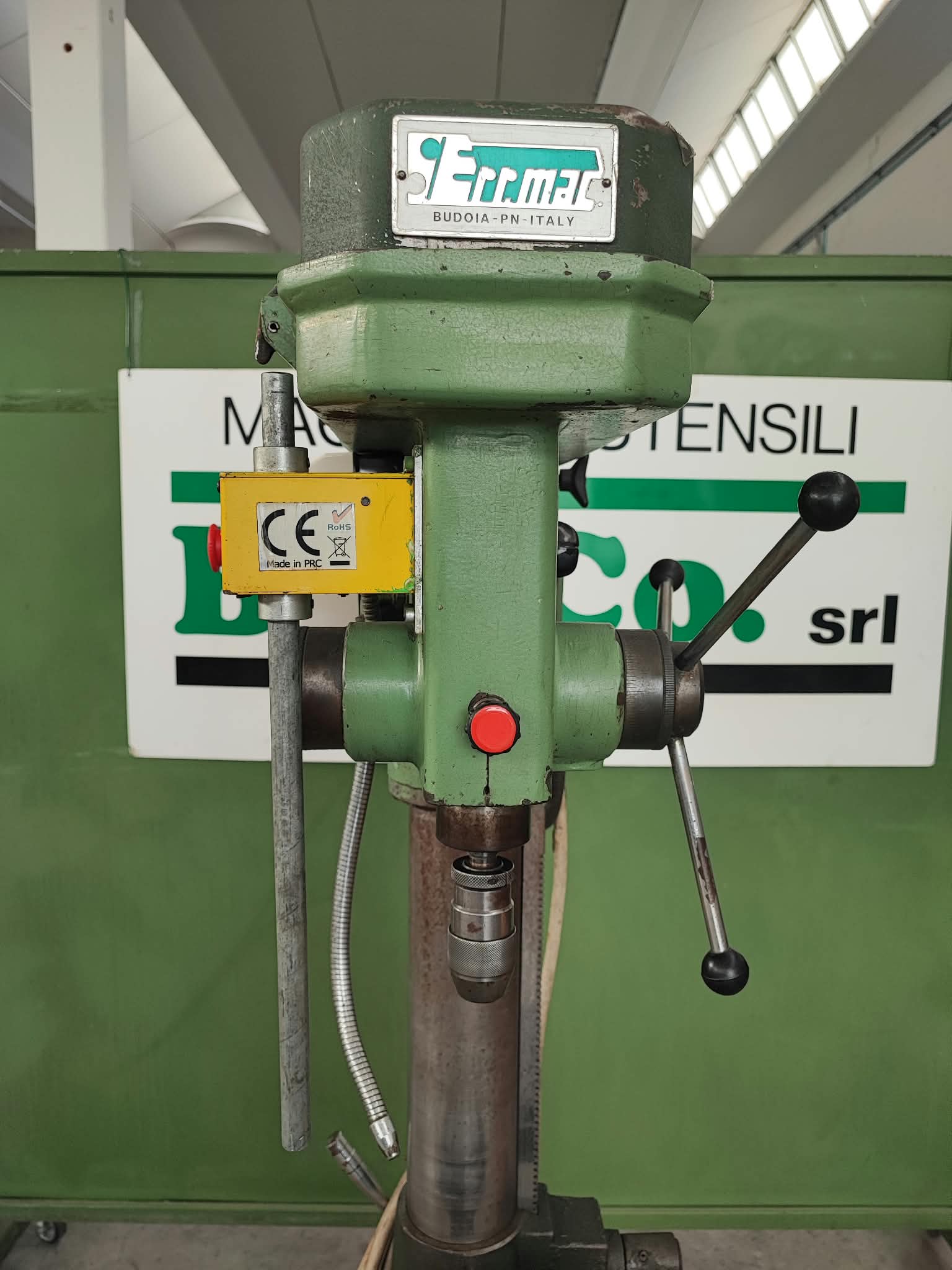 Usato Trapano a colonna SERRMAC RAG 18 PGM PU