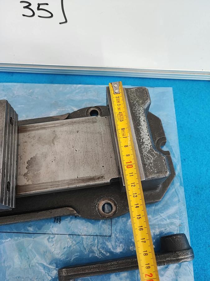Usato CARMINATI 120x120 morsa in ghisa per fresatrici e trapani