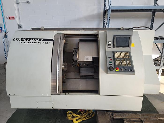 Usato Tornio CNC motorizzato GILDEMEISTER CTX 400 S2